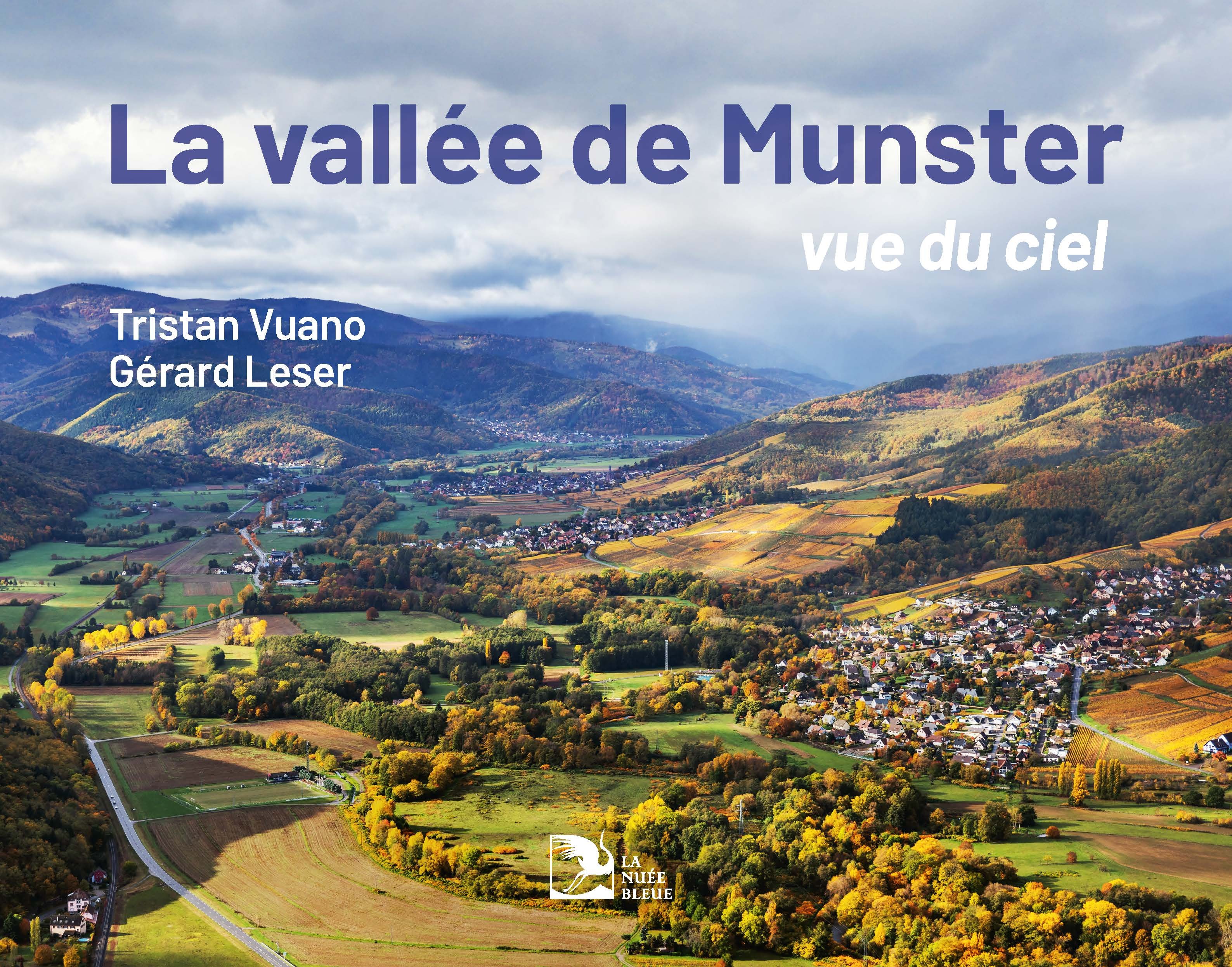 La vallée de Munster, vue du ciel