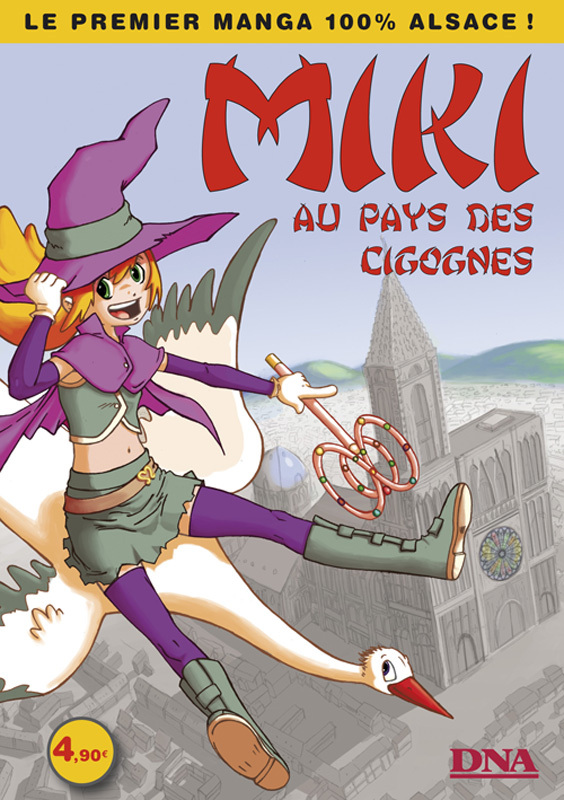MIKI AU PAYS DES CIGOGNES - LE 1ER MANGA 100 % ALSACE