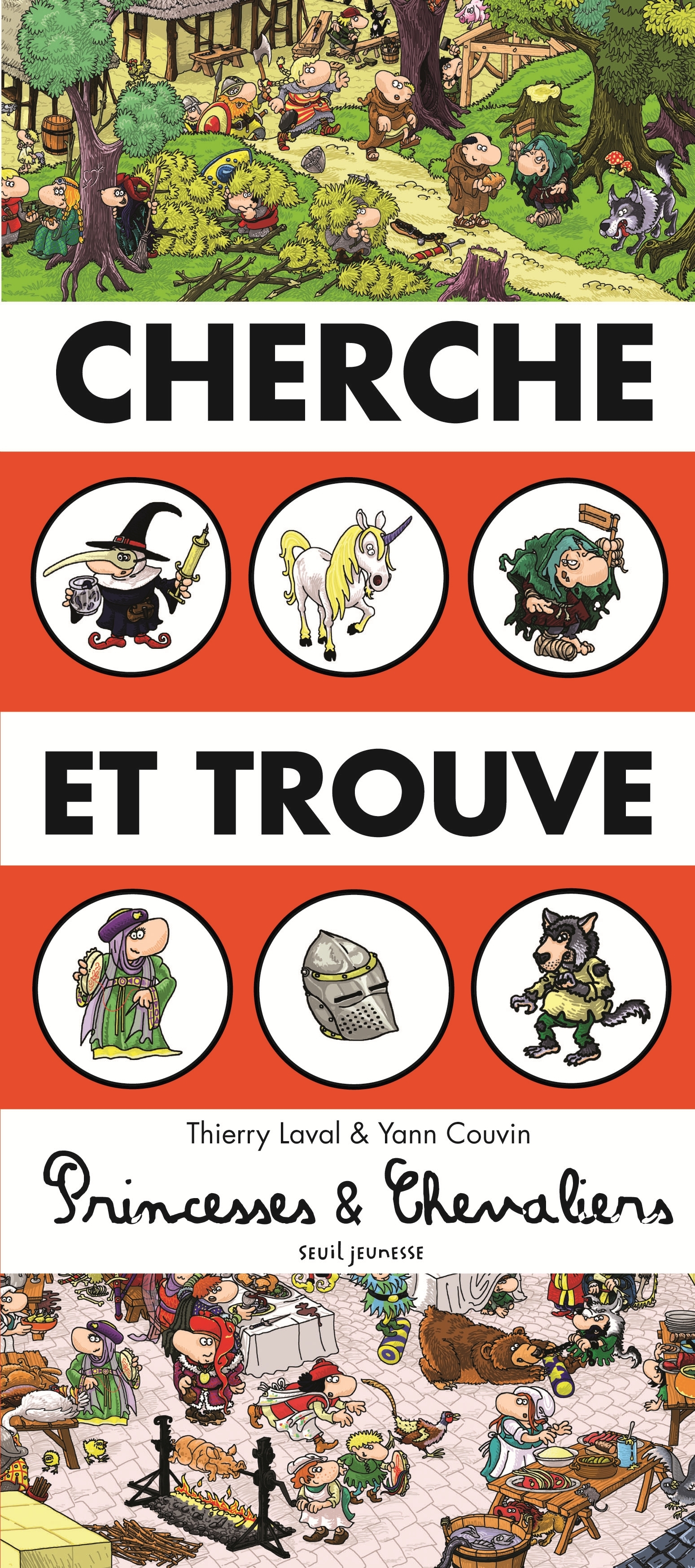 Cherche et trouve princesses et chevaliers