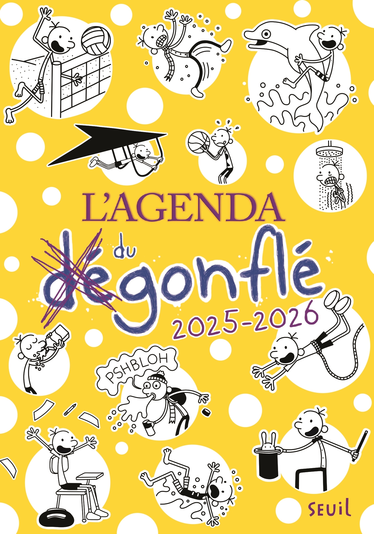 L'Agenda du dégonflé 2025-2026