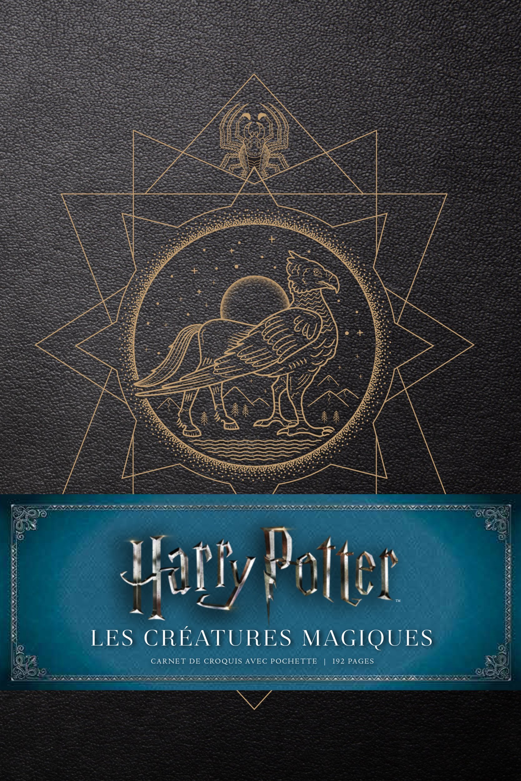 Harry potter - papeterie - harry potter, le carnet de croquis