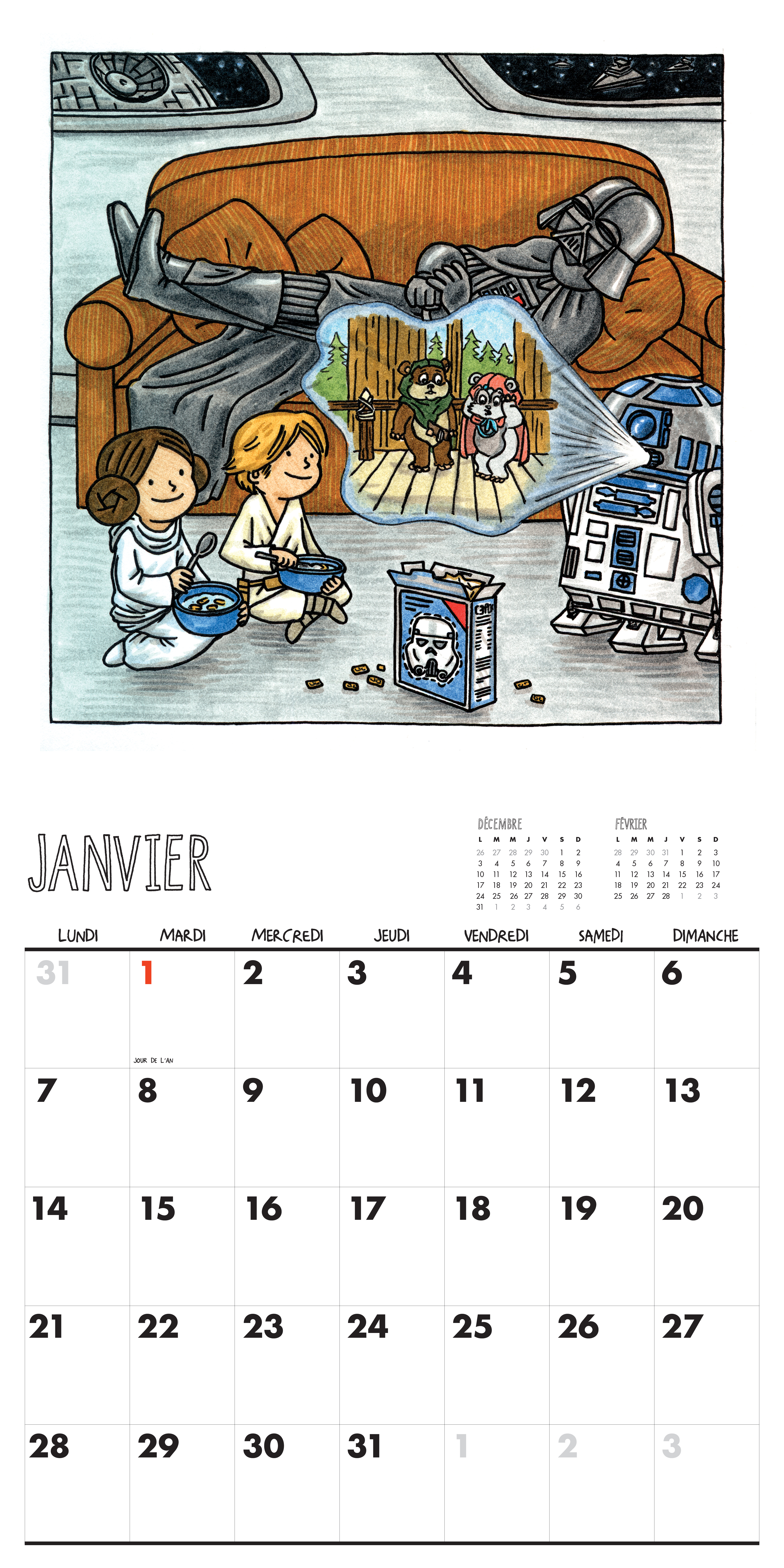CALENDRIER VADOR ET FILS 2019