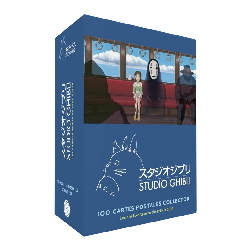 Studio Ghibli, les chefs-d'oeuvre de 1984 à 2014 : coffret de 100 cartes postales