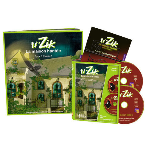 TI ZIK VOL 3 MENE L'ENQUETE LA MAISON HANTEE (DVD+CD)