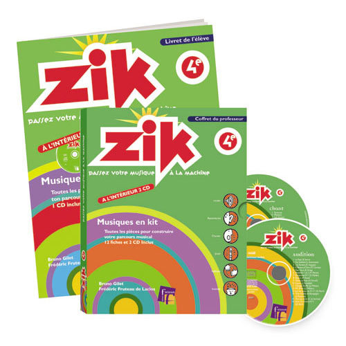 ZIK 4 EME COFFRET DU PROFESSEUR