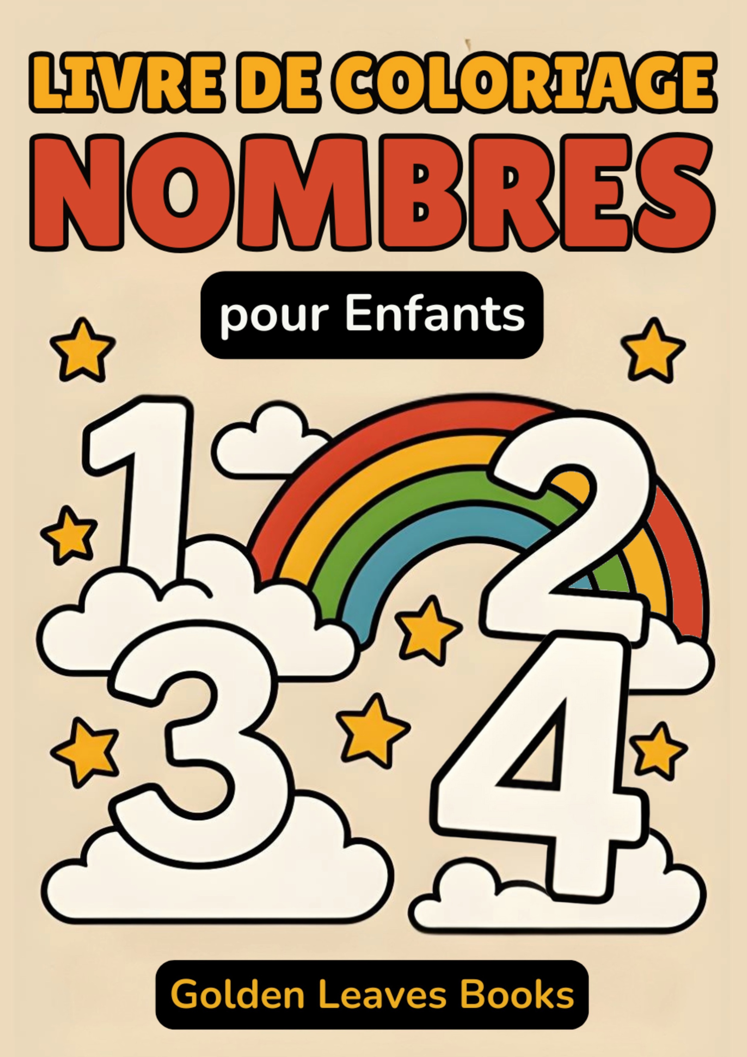 Livre de Coloriage Nombres pour Enfants