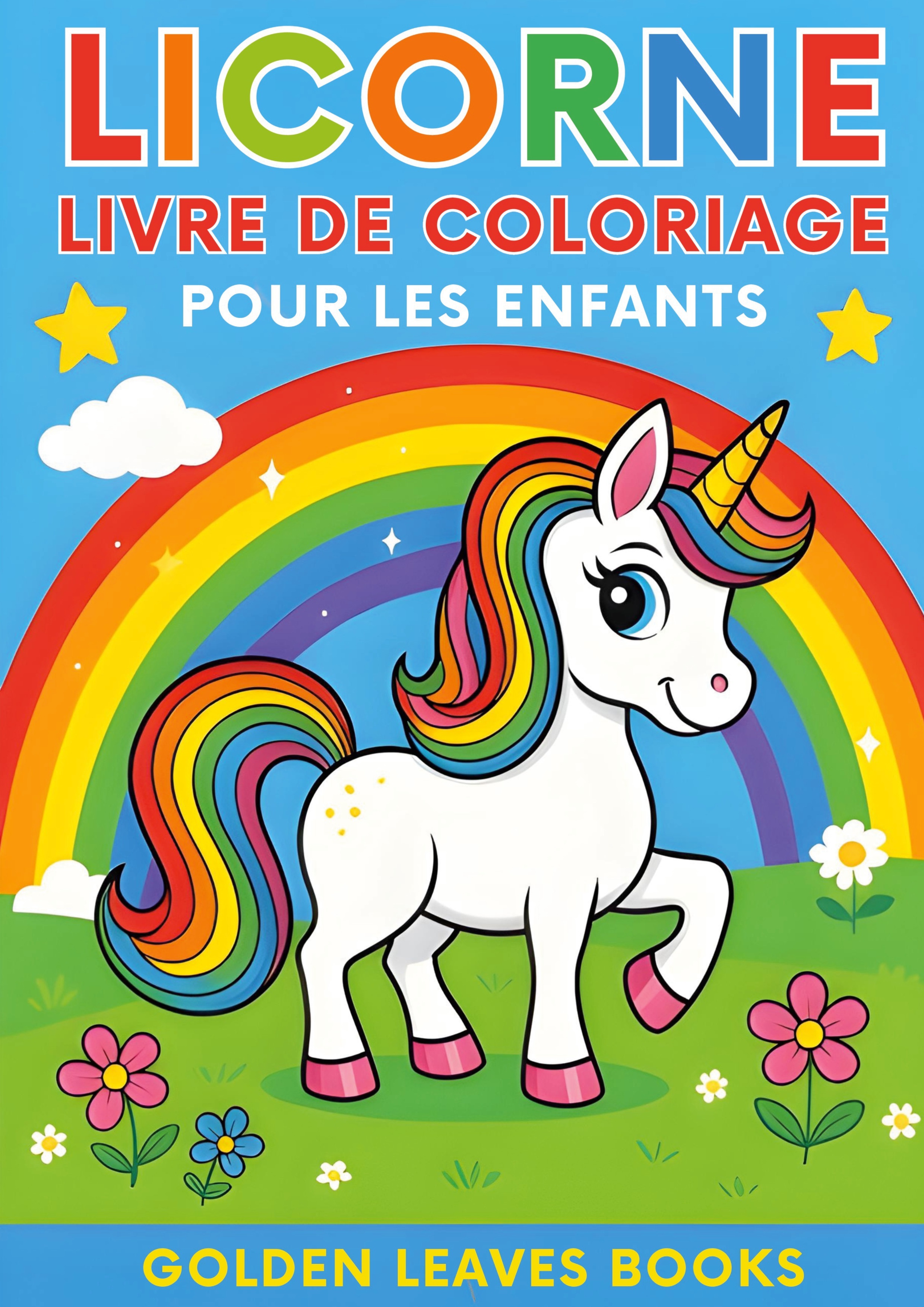Livre de Coloriage Licornes pour Enfants