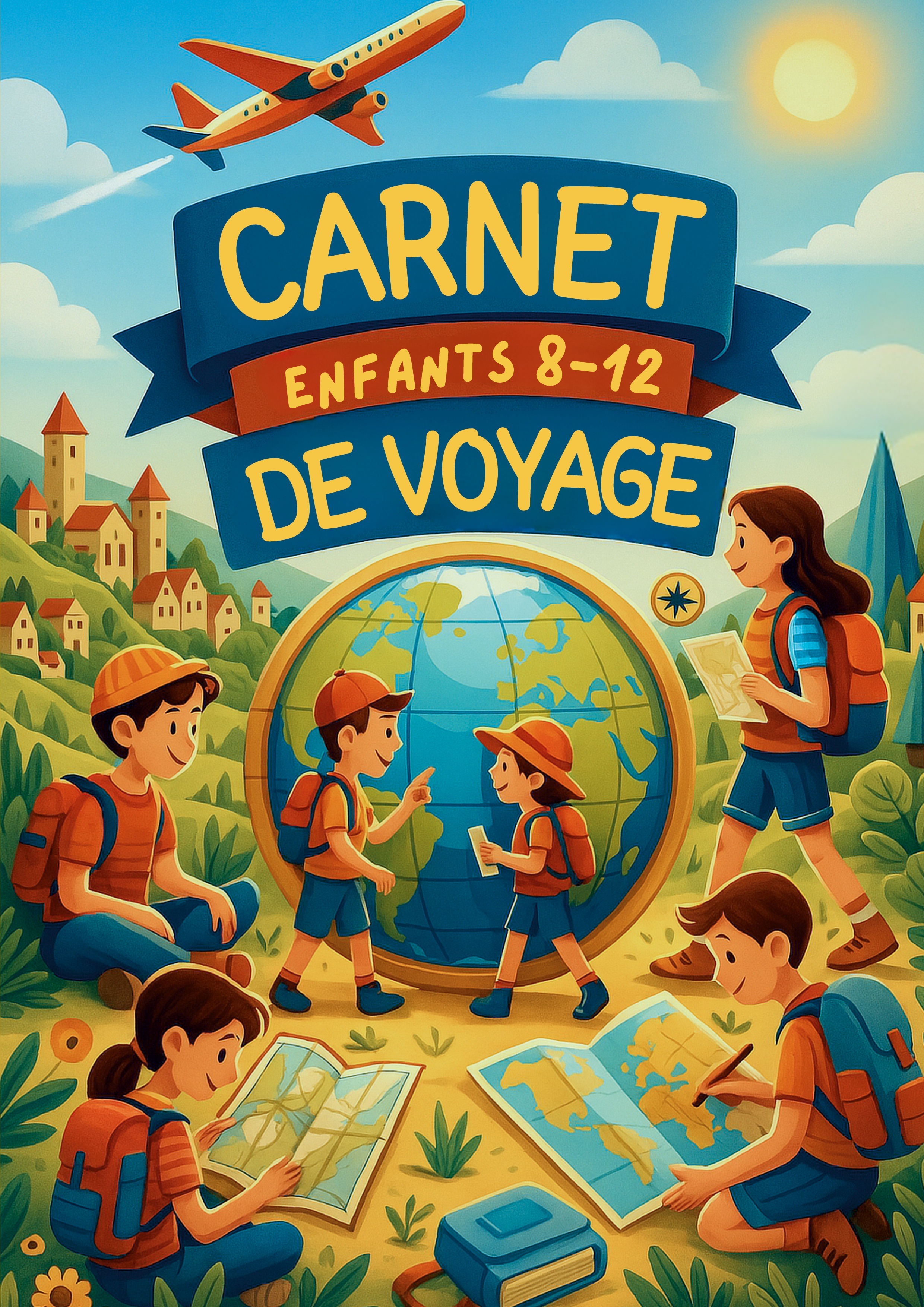 Carnet de Voyage Enfant a remplir