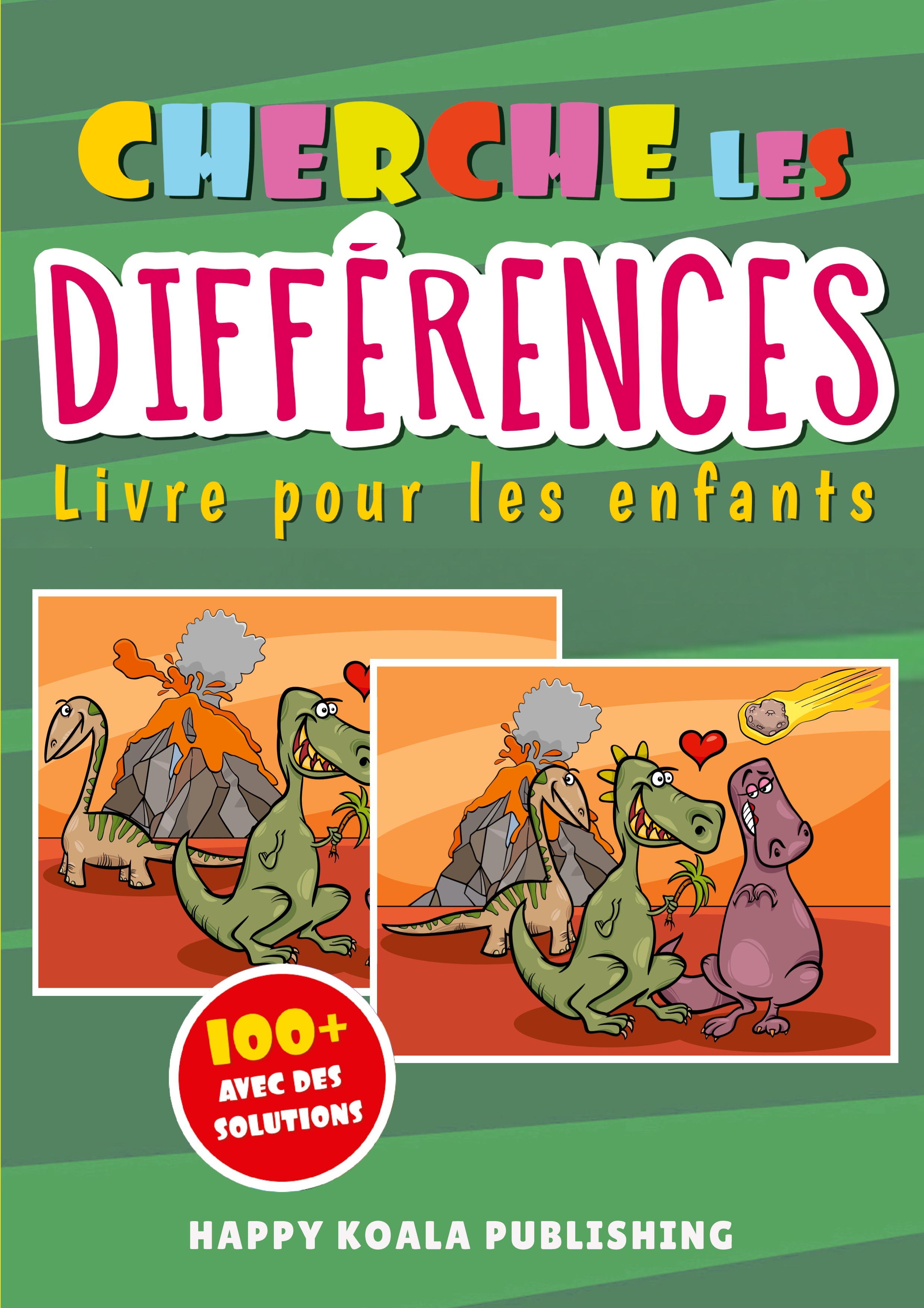 Cherche les Différences Livre d'activités pour les Enfants