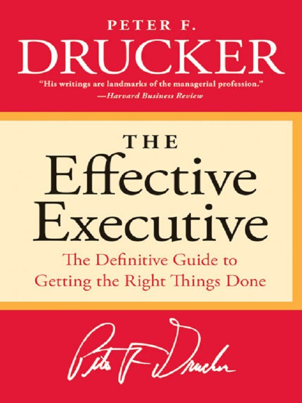 The Effective Executive