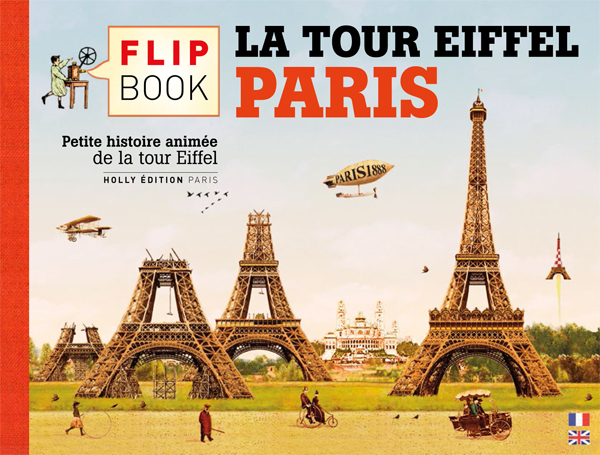 le FLIP BOOK de la TOUR EIFFEL, PARIS