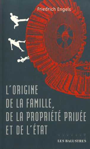 Origine de la famille de la propriété privée et de l'État