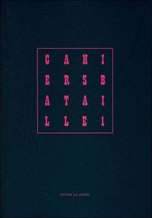 Cahiers Bataille N°1