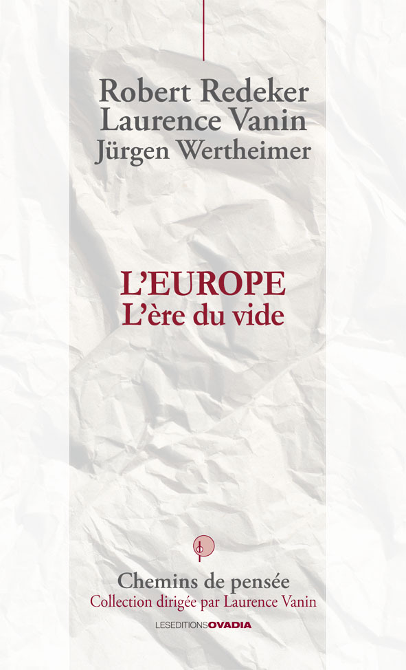 L'Europe, l'Ere du vide