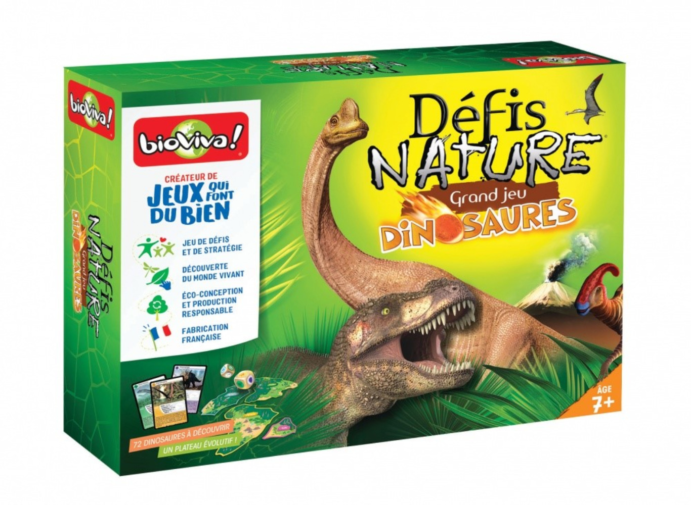 LE GRAND JEU DEFIS NATURE - DINOSAURES