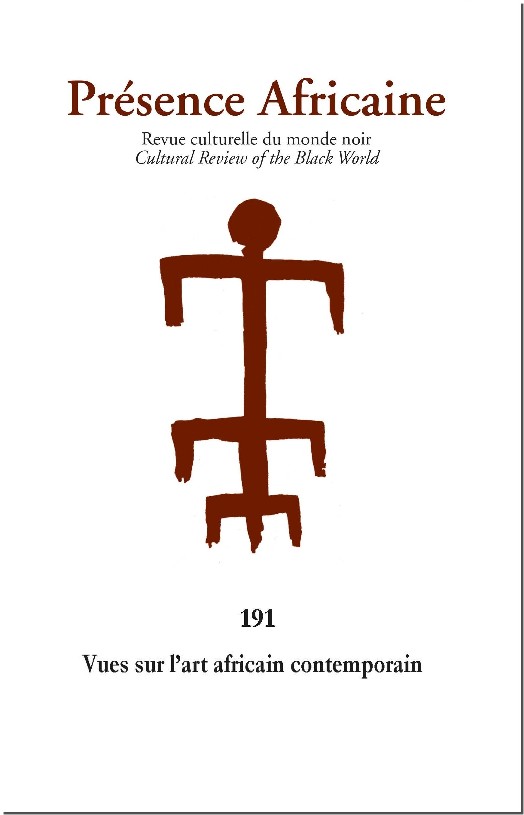 REVUE PRESENCE AFRICAINE N°191