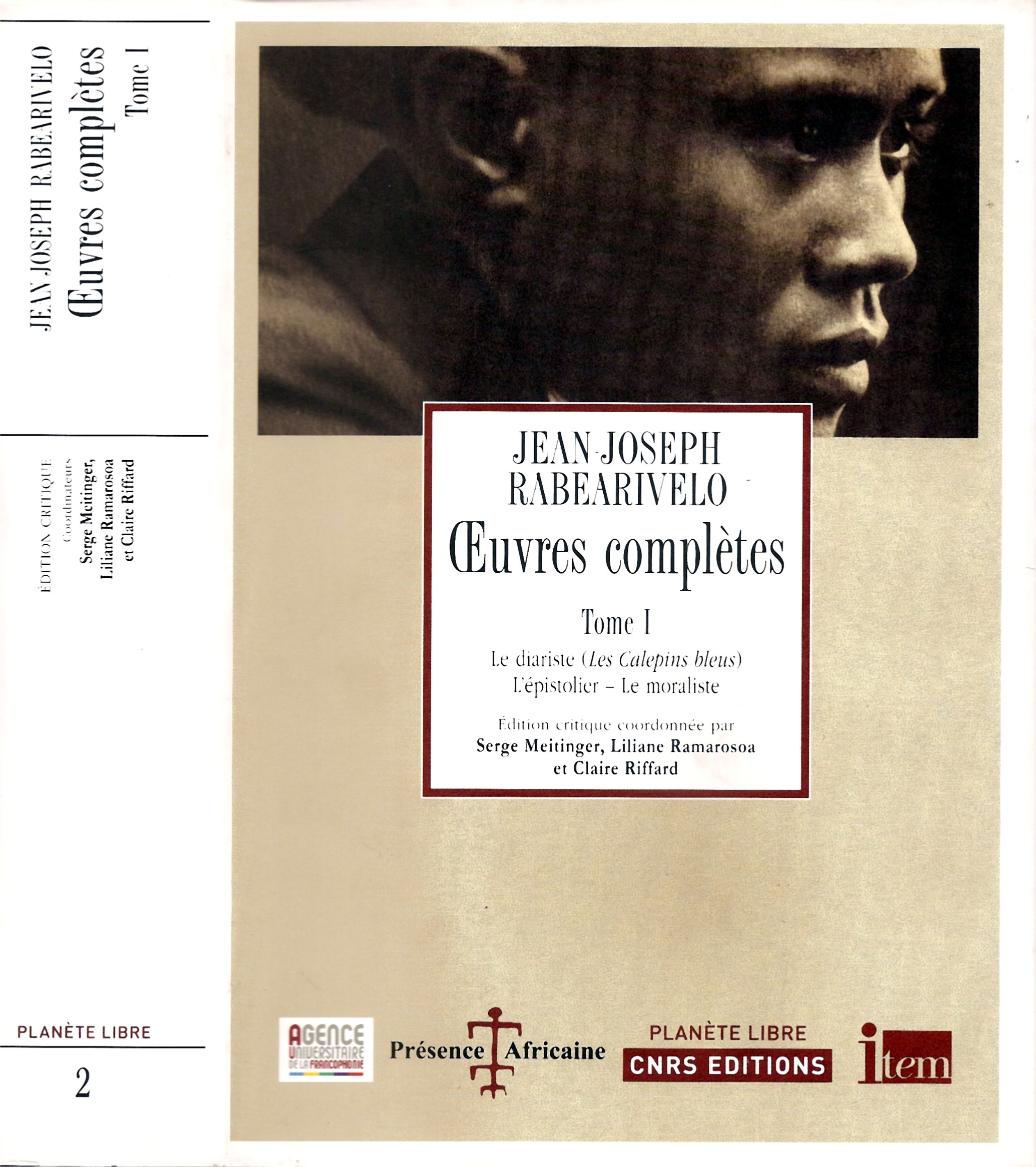 Jean-Joseph Rabearivelo -Oeuvres complètes T1