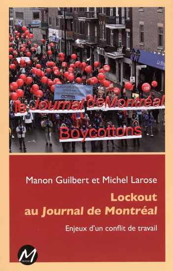 LOCKOUT AU JOURNAL DE MONTREAL