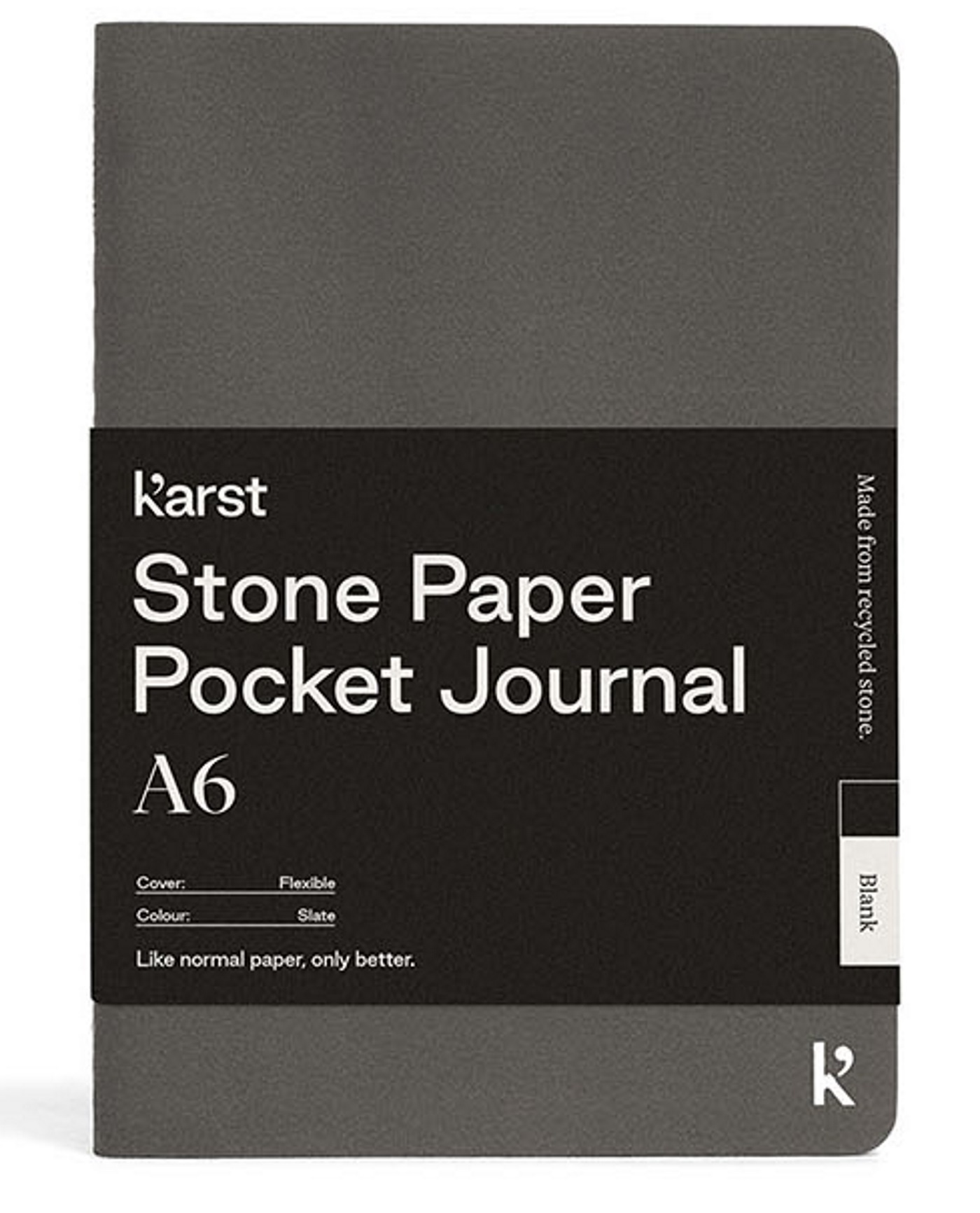 CAHIER A6 POCHE ARDOISE UNI