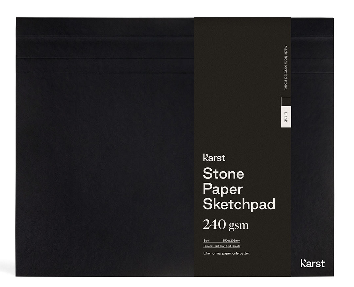 BLOC DE CROQUIS 25X205 NOIR