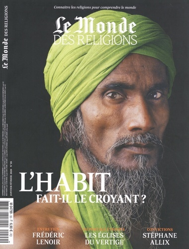 Le Monde des Religions N°99 janvier-février 2020