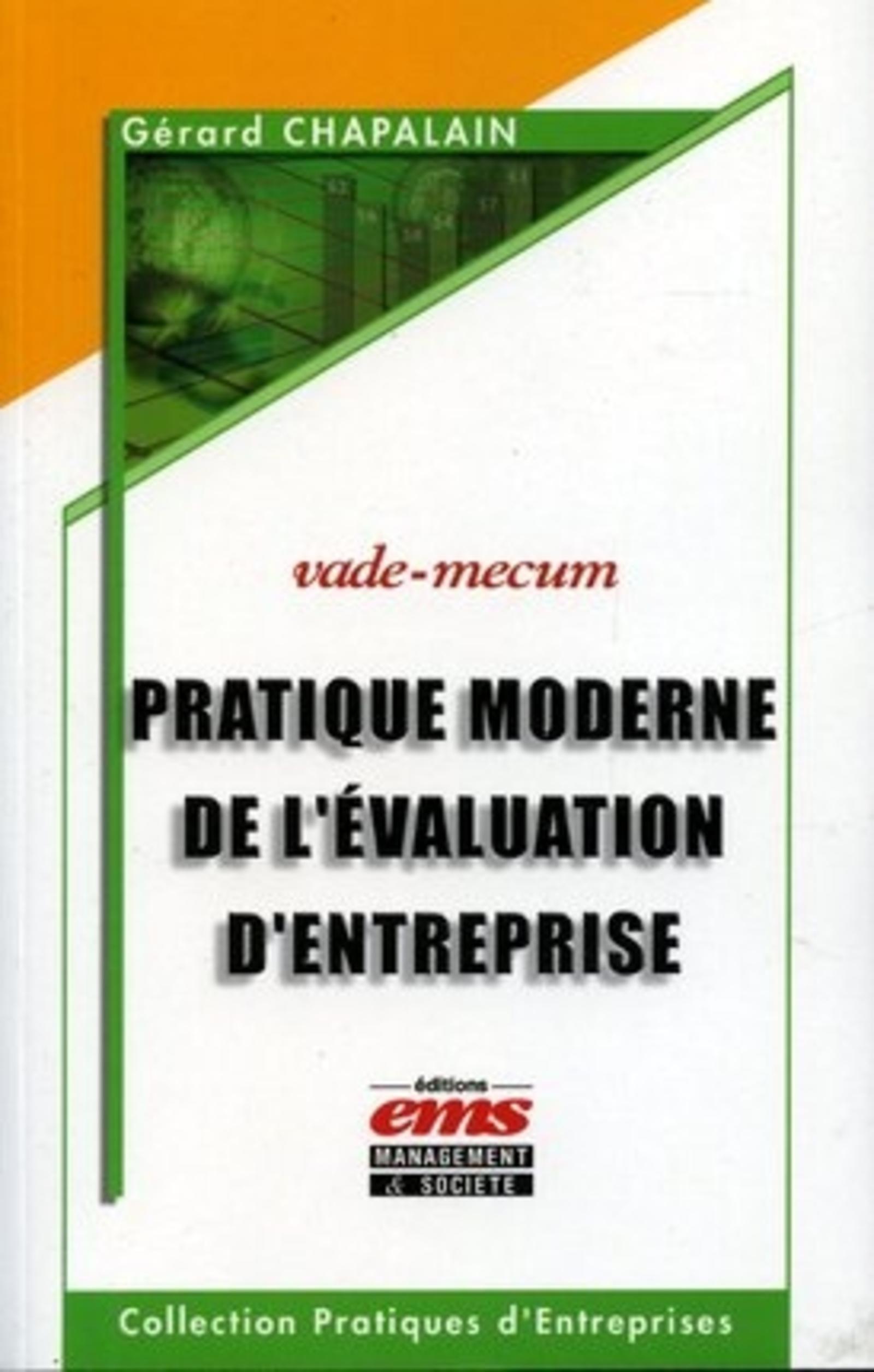 Pratique moderne de l'évaluation d'entreprise