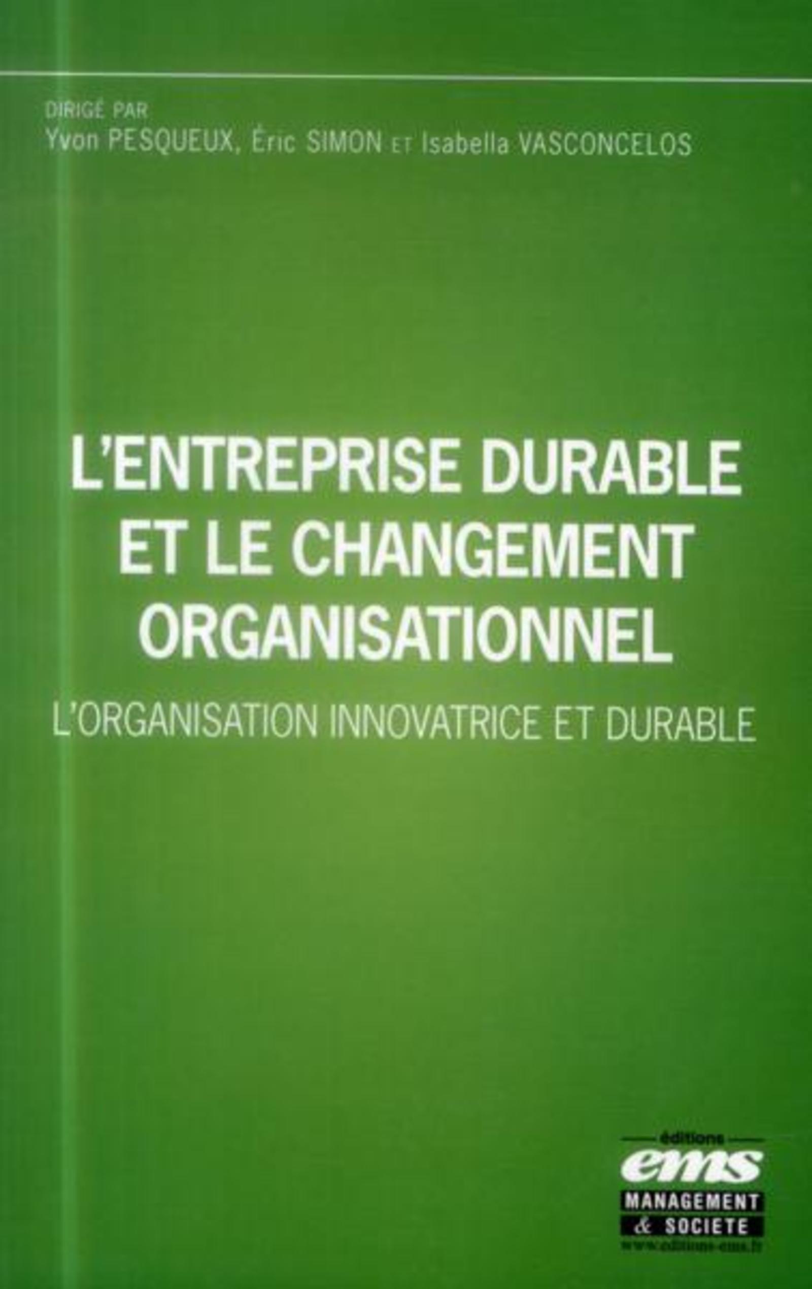 L'entreprise durable et le changement organisationnel