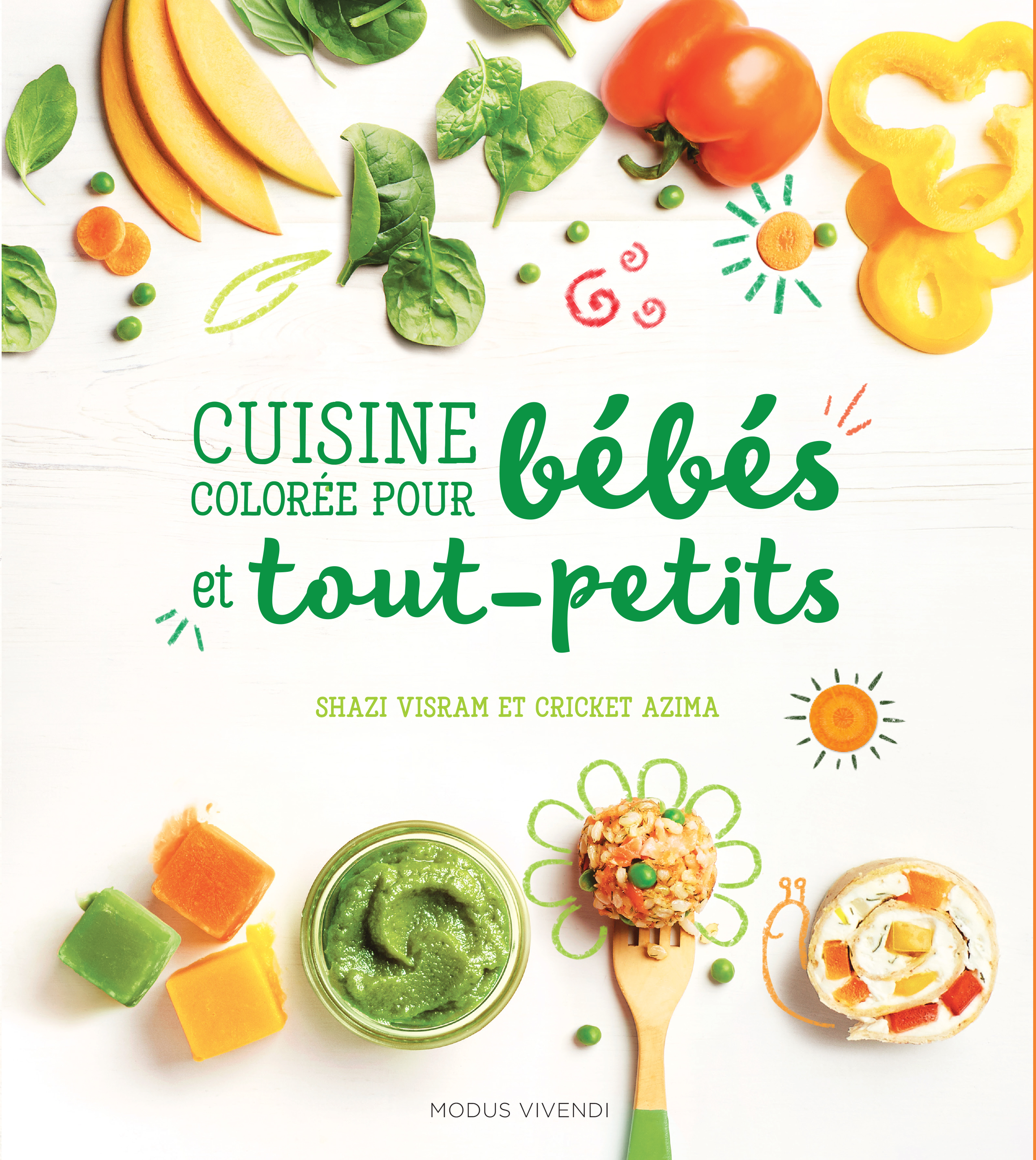 Cuisine colorée pour bébés et tout-petits