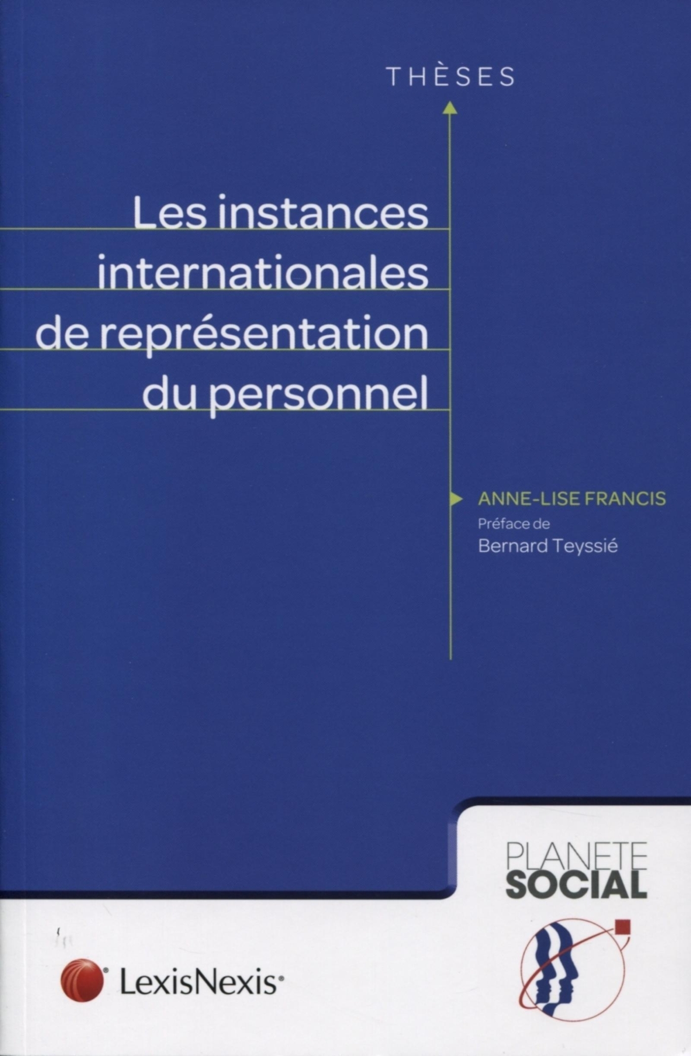 les instances internationales de representation du personnel
