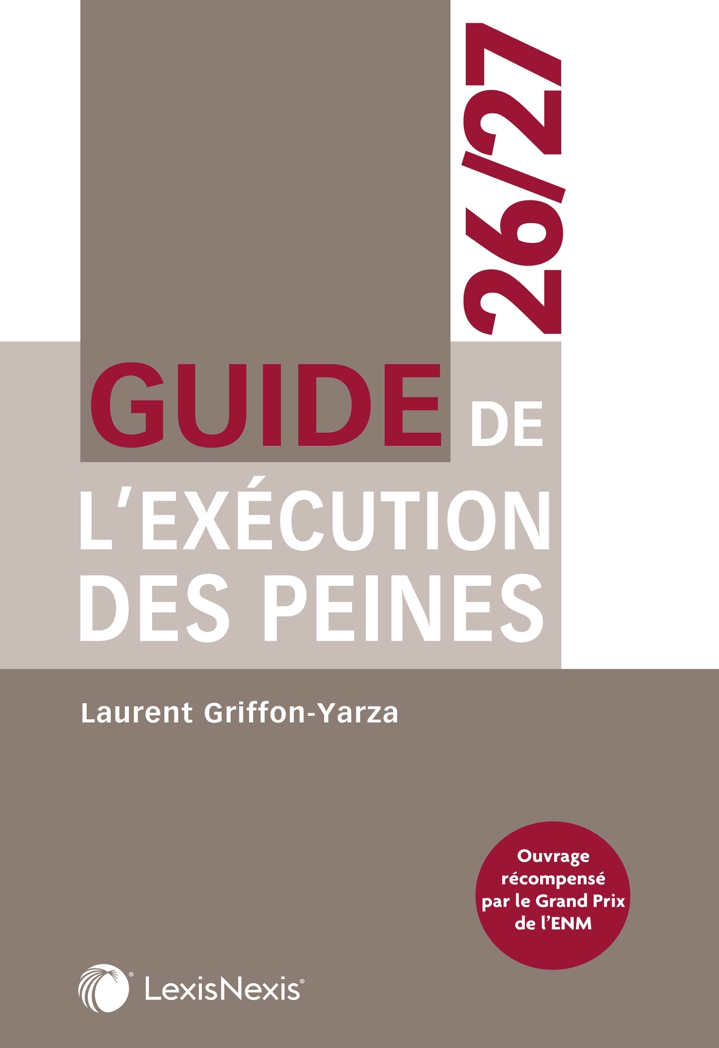 Guide de l'exécution des peines 26/27