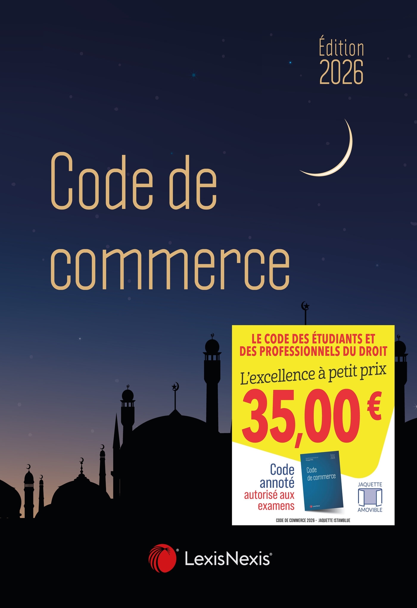 Code de commerce 2026 -  Jaquette Istamblue