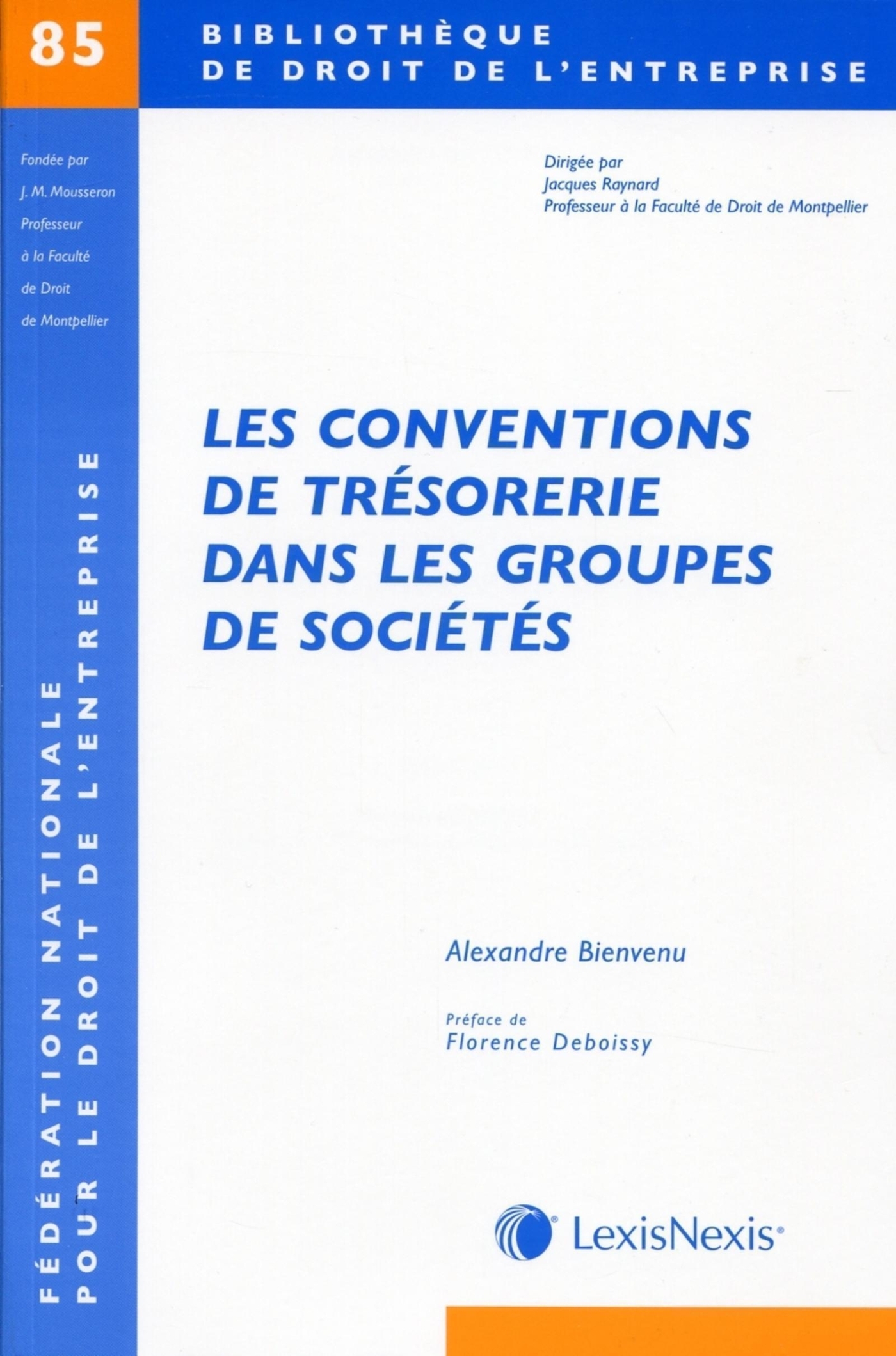 les conventions de tresorerie dans les groupes de societes (n°85)