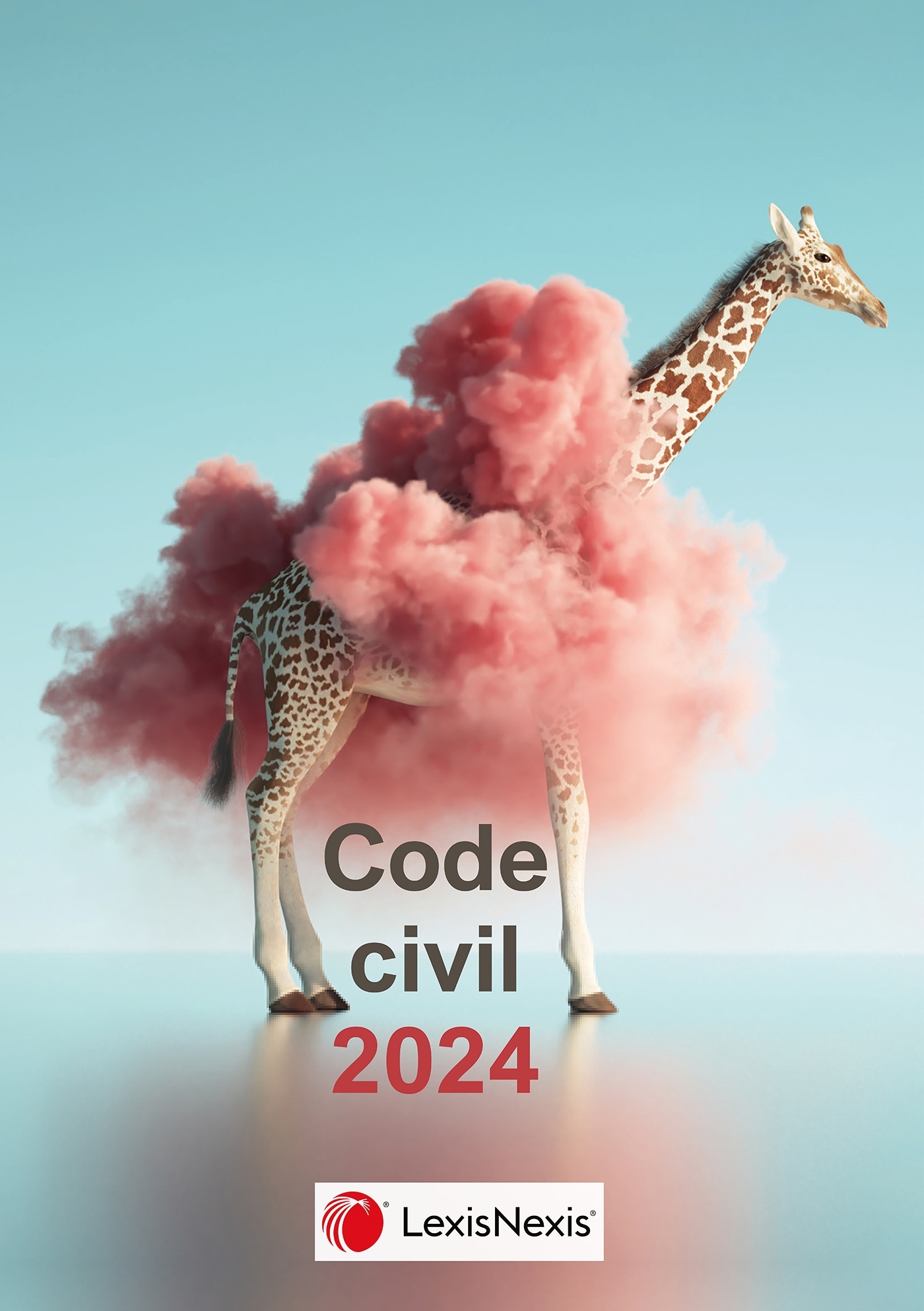 Code civil 2024 - Jaquette Girafe nuage