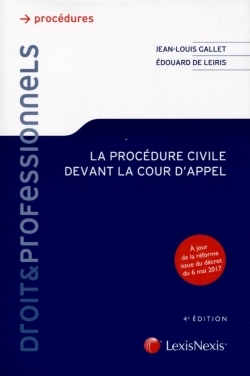 la procedure civile devant la cour d appel