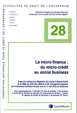 la micro finance : du micro credit au social business