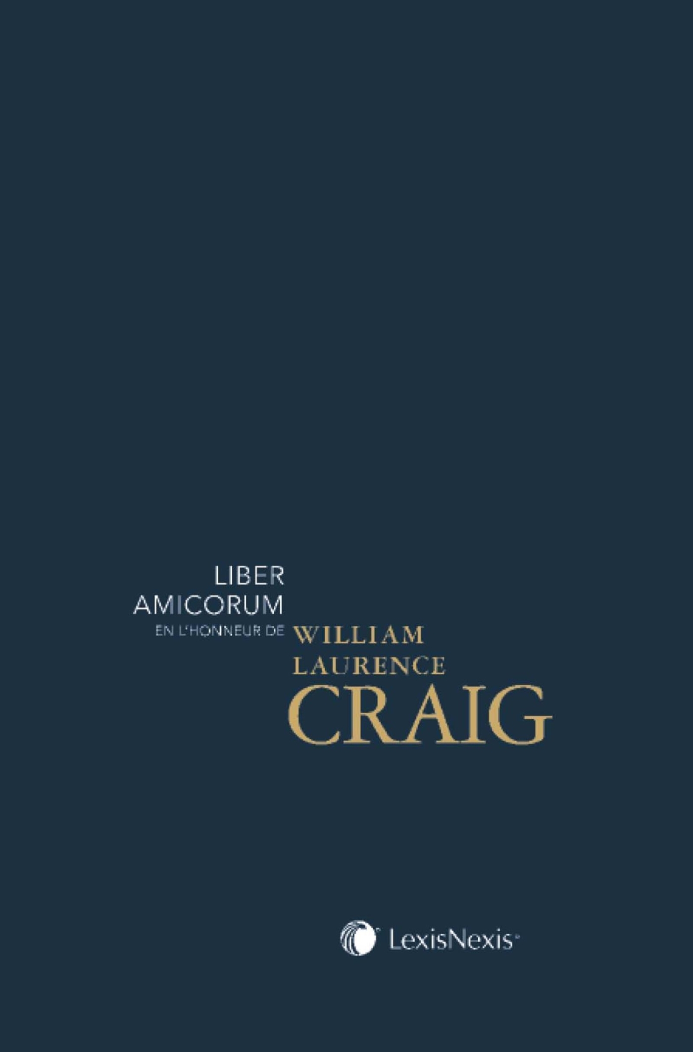 liber amicorum laurie craig