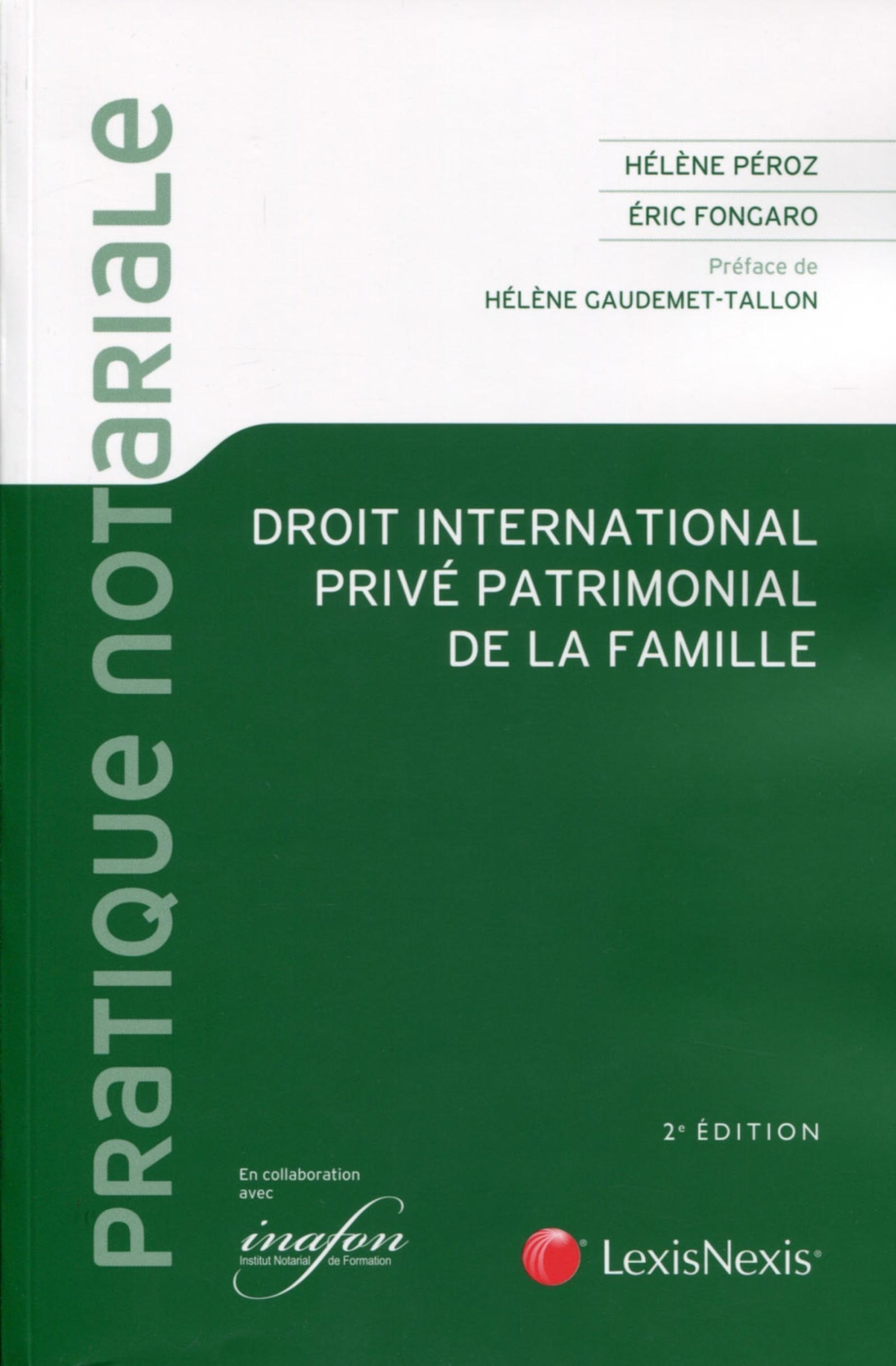droit international prive patrimonial de la famille