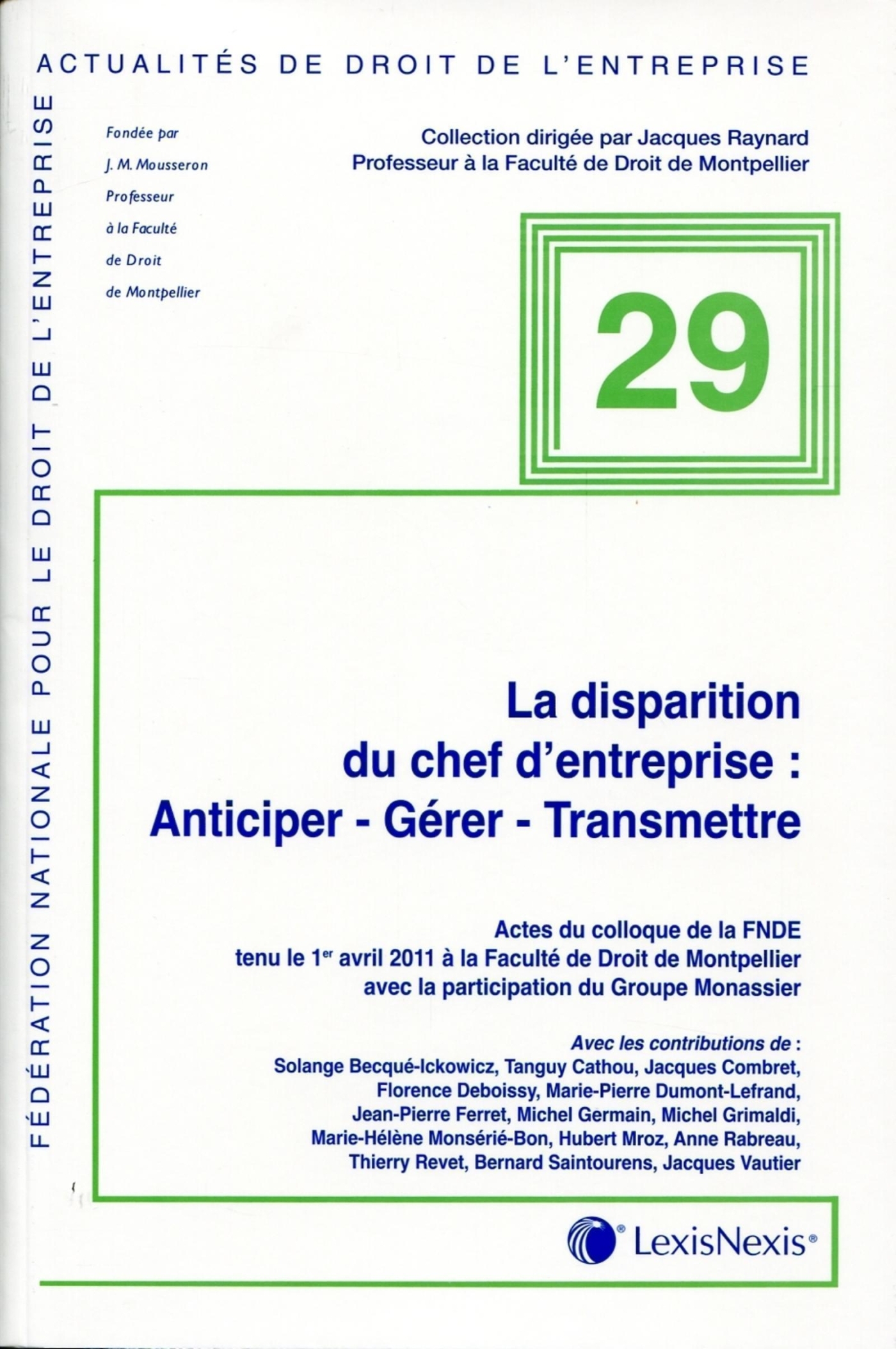 la disparition du chef d entreprise