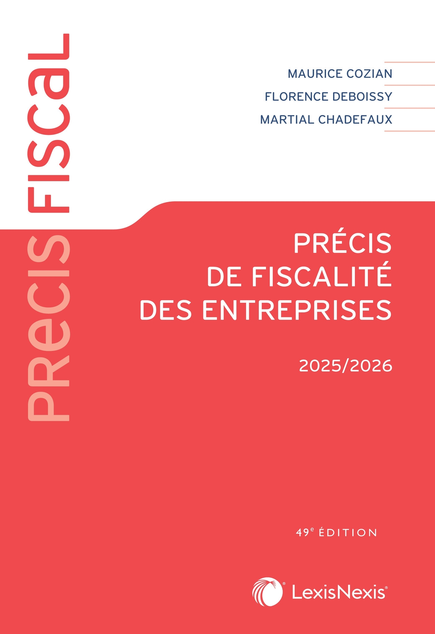 Précis de fiscalité des entreprises 2025/2026