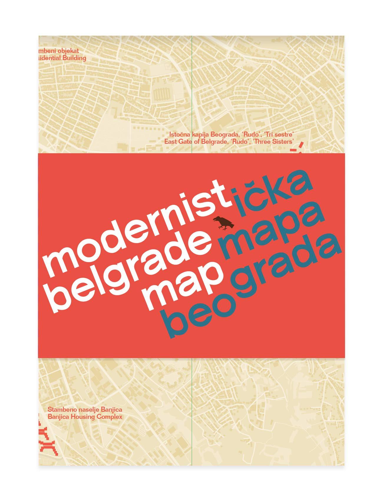MODERNIST BELGRADE MAP