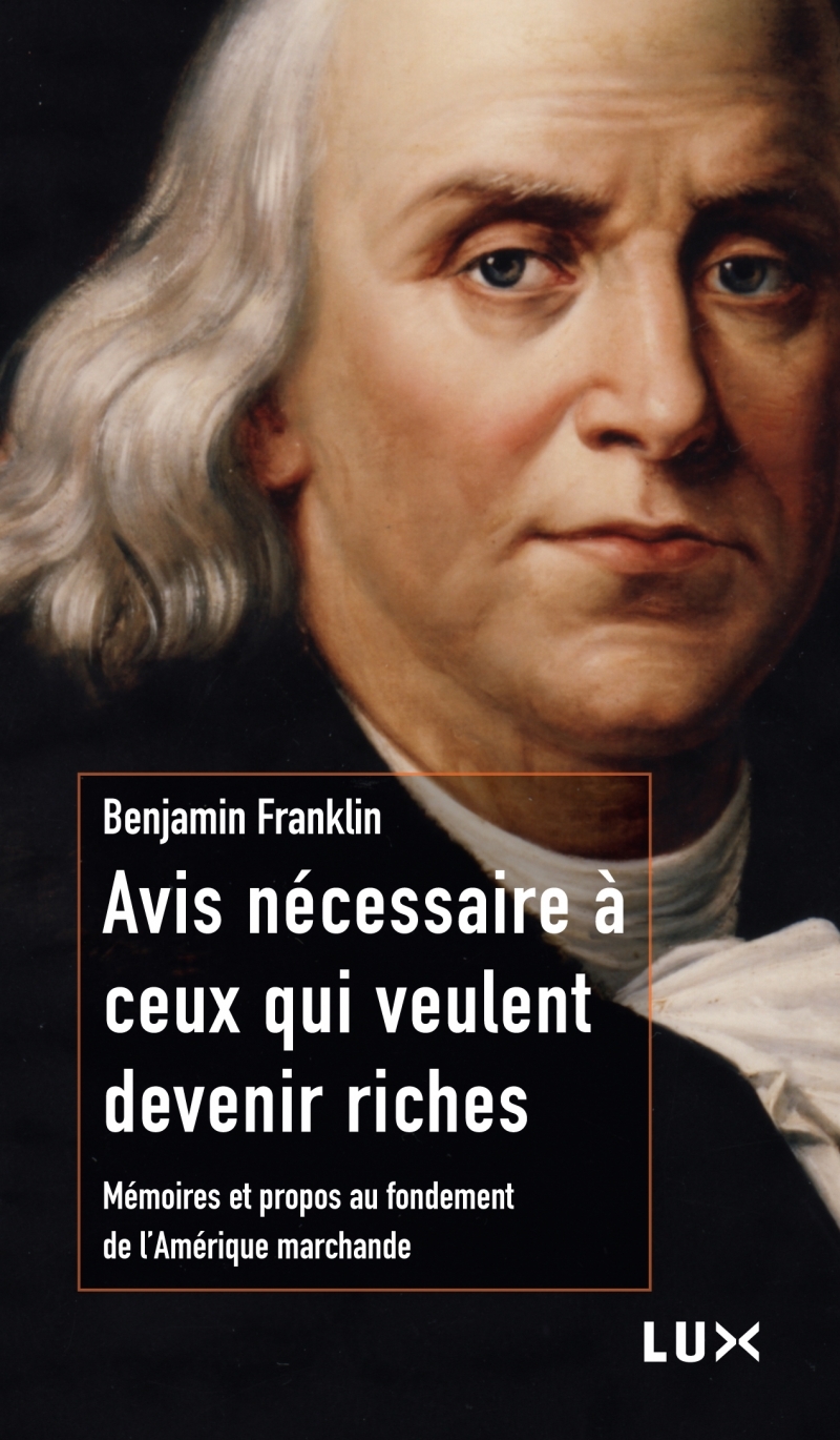 AVIS NECESSAIRE A CEUX QUI VEULENT DEVENIR RICHES