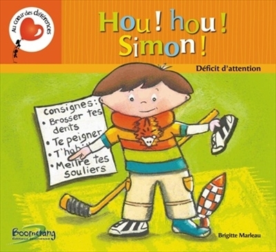 HOU ! HOU ! SIMON ! (CARTONNE) LE DEFICIT D'ATTENTION