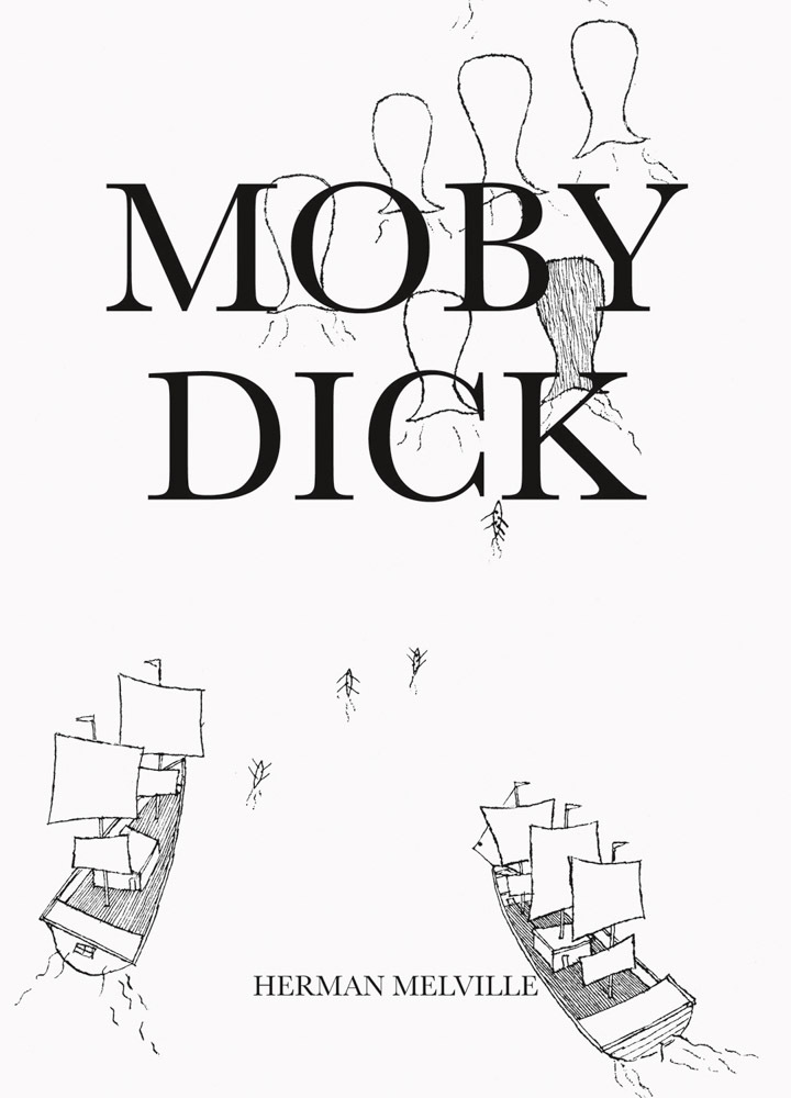Hermann Melville Moby Dick illustrated by Alex Katz /anglais