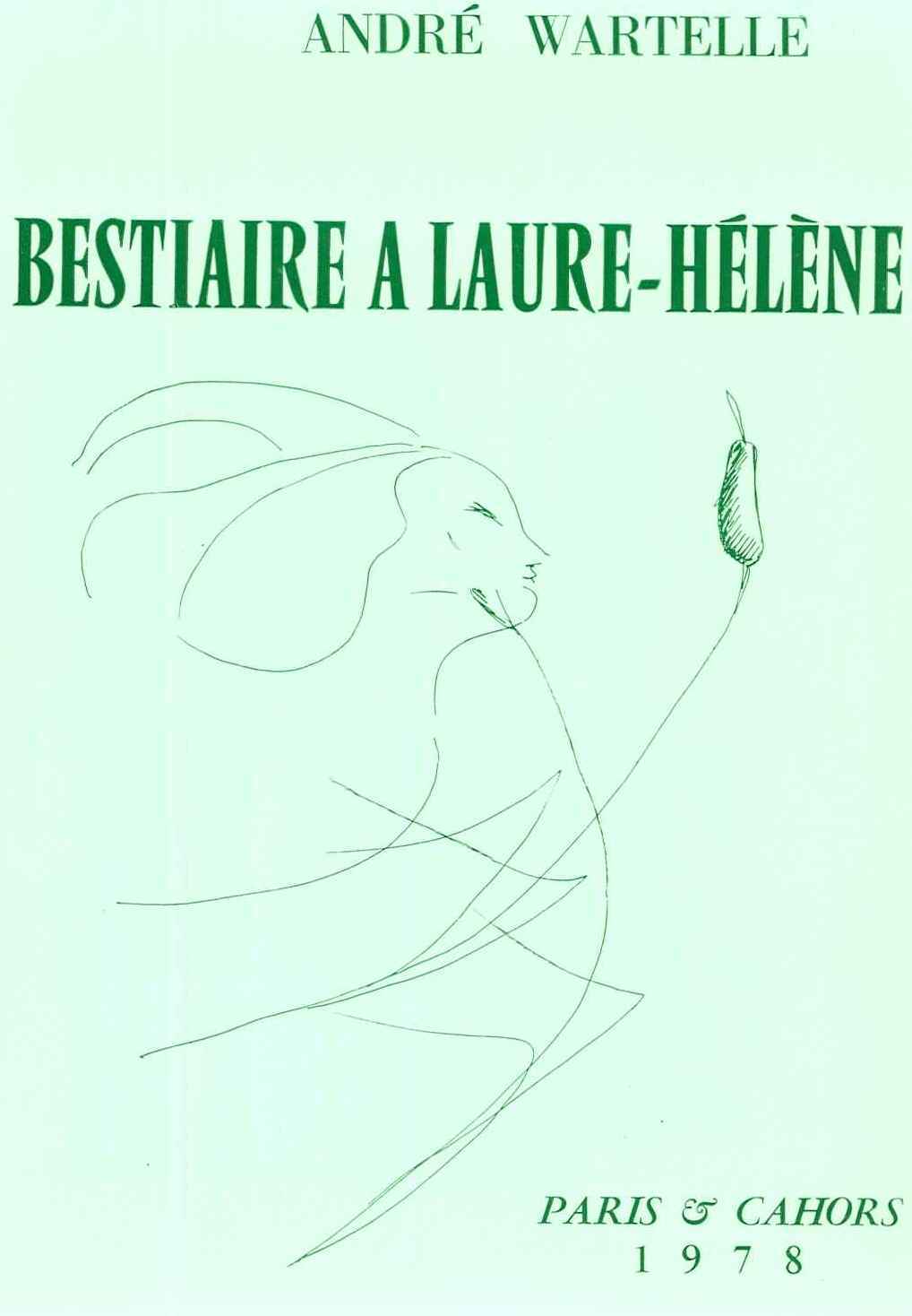 Bestiaire à Laure-Hélène - Poèmes