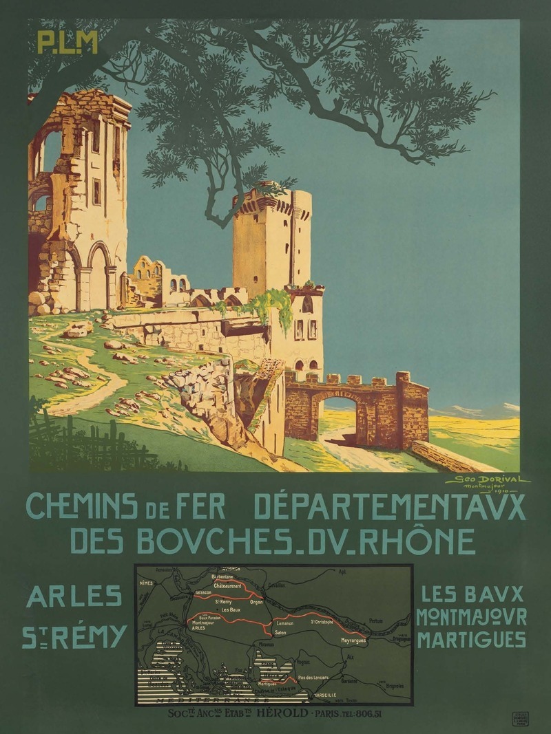 Affiche Montmajour