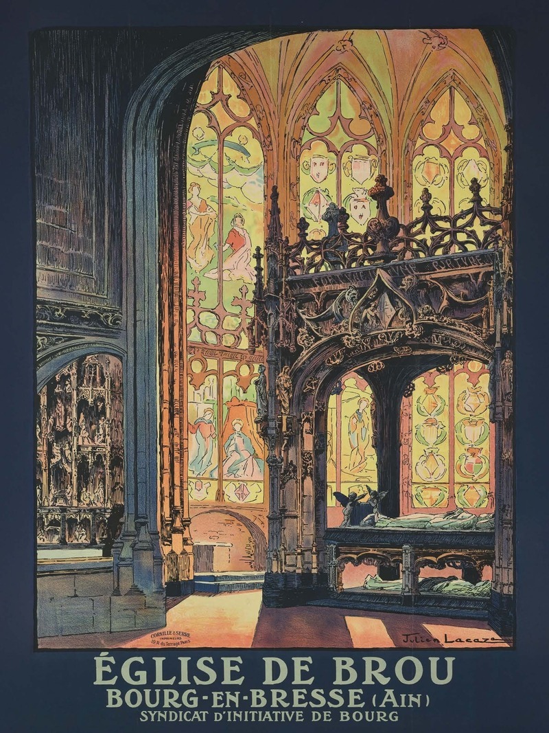 Affiche Église de Brou