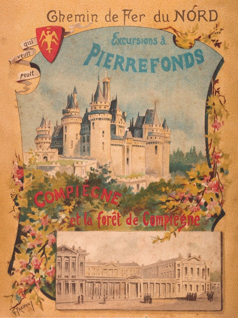 Affiche excursions à Pierrefonds