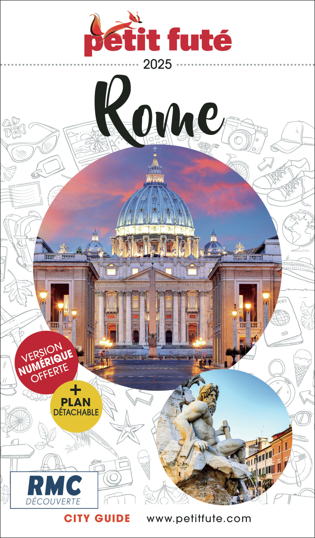 Guide Rome 2025 Petit Futé