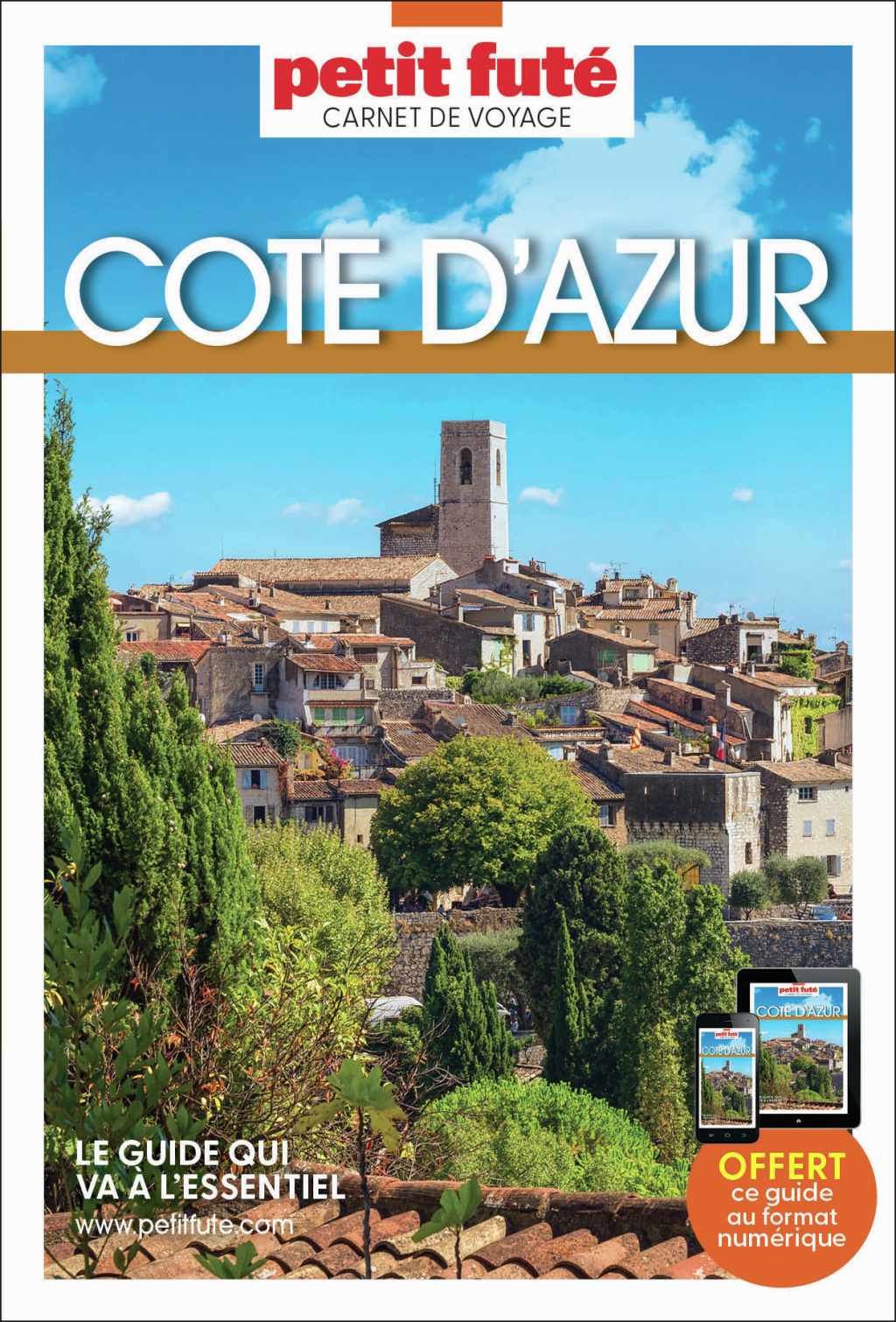 Guide Côte D'azur 2026 Carnet Petit Futé