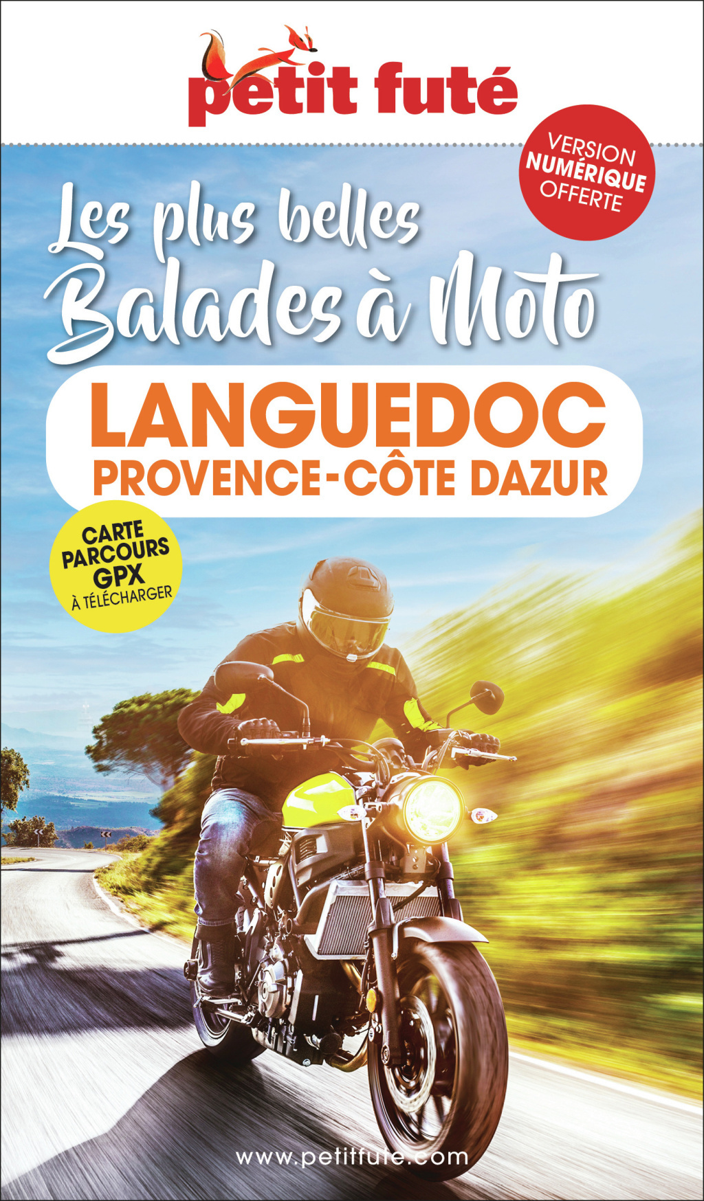 Guide Languedoc-provence-côte D'azur à Moto 2025/2026 Petit Futé